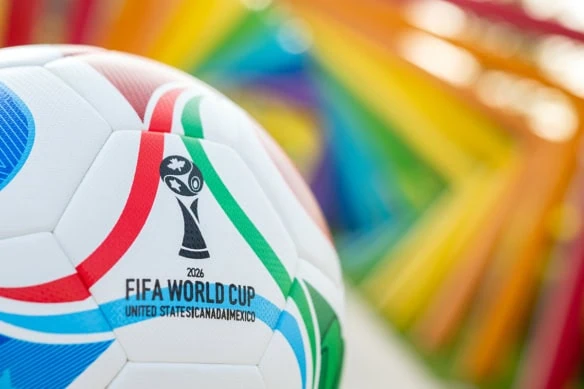 A world cup soccer ball.