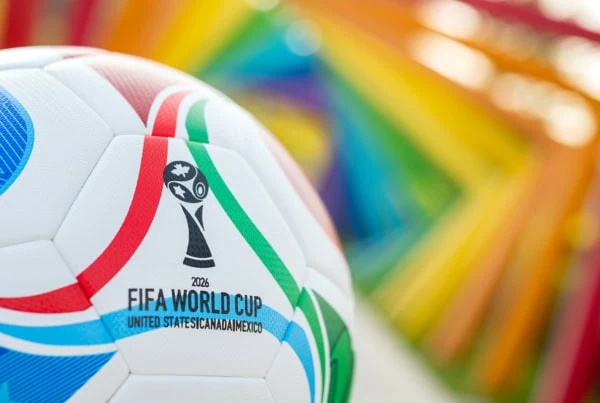 A world cup soccer ball.