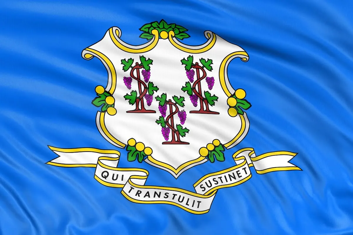 10 States Where Retirees Are Likely to Outlive Their Savings 4 Connecticut flag state taxes 1200