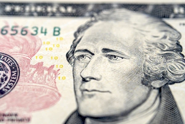 hamilton 10 dollar bill