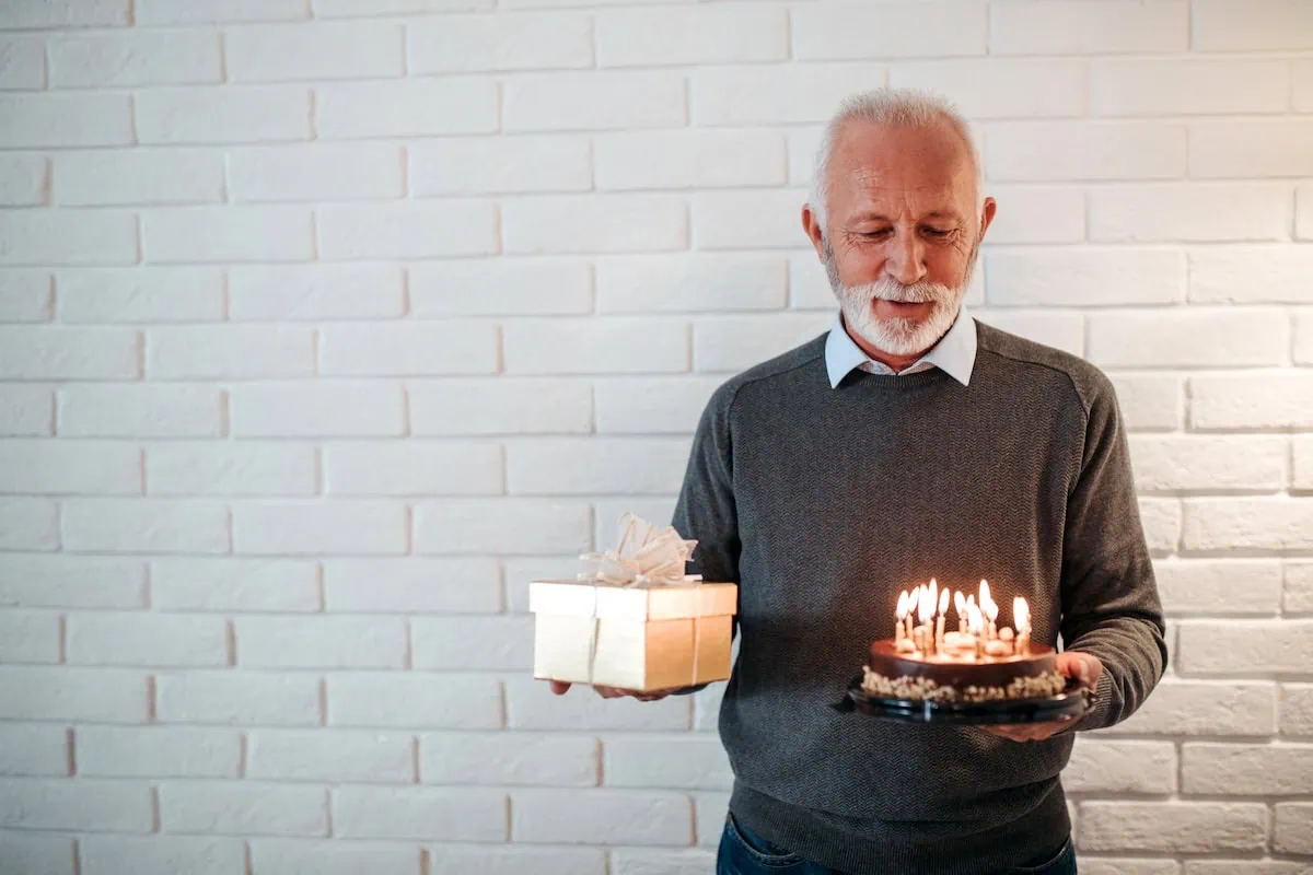 RMD senior birthday cake gift retirement 1200