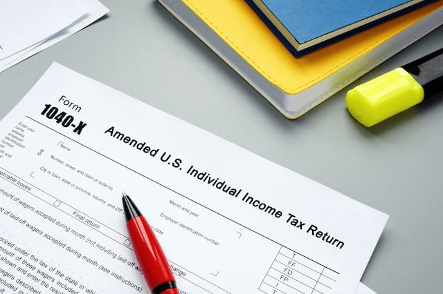 Standard Deduction itemized prior year tax return form