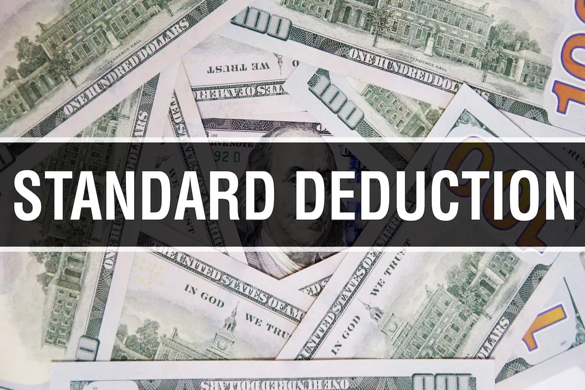 standard deduction cash 1200