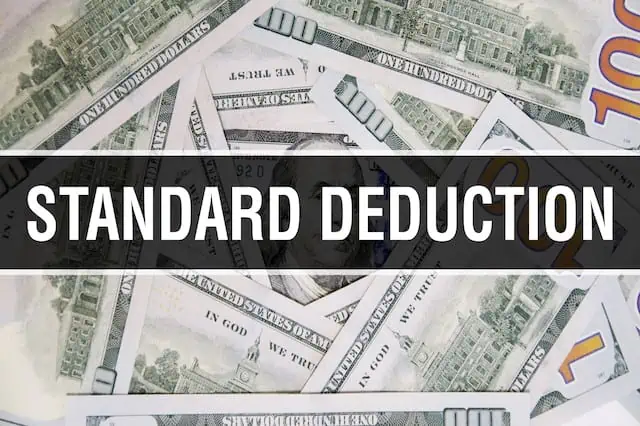 Standard deduction cash