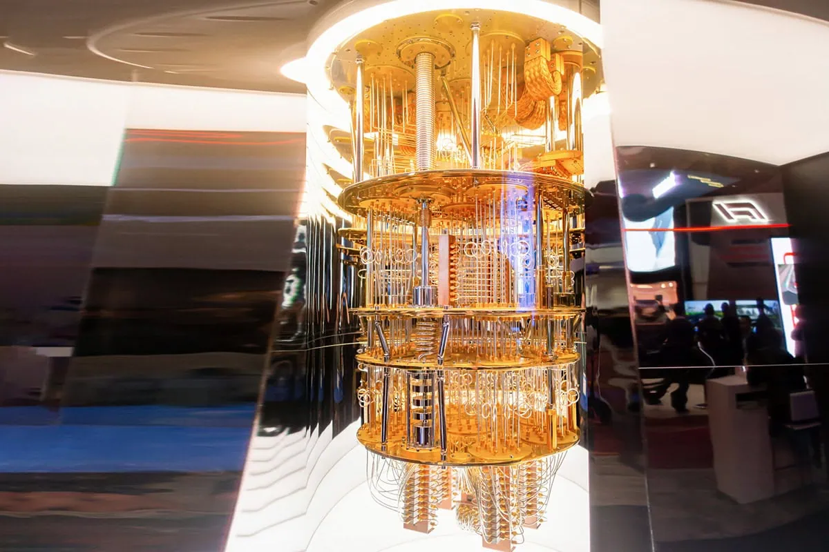 ibm q system one quantum computer at the consumer electronic show.