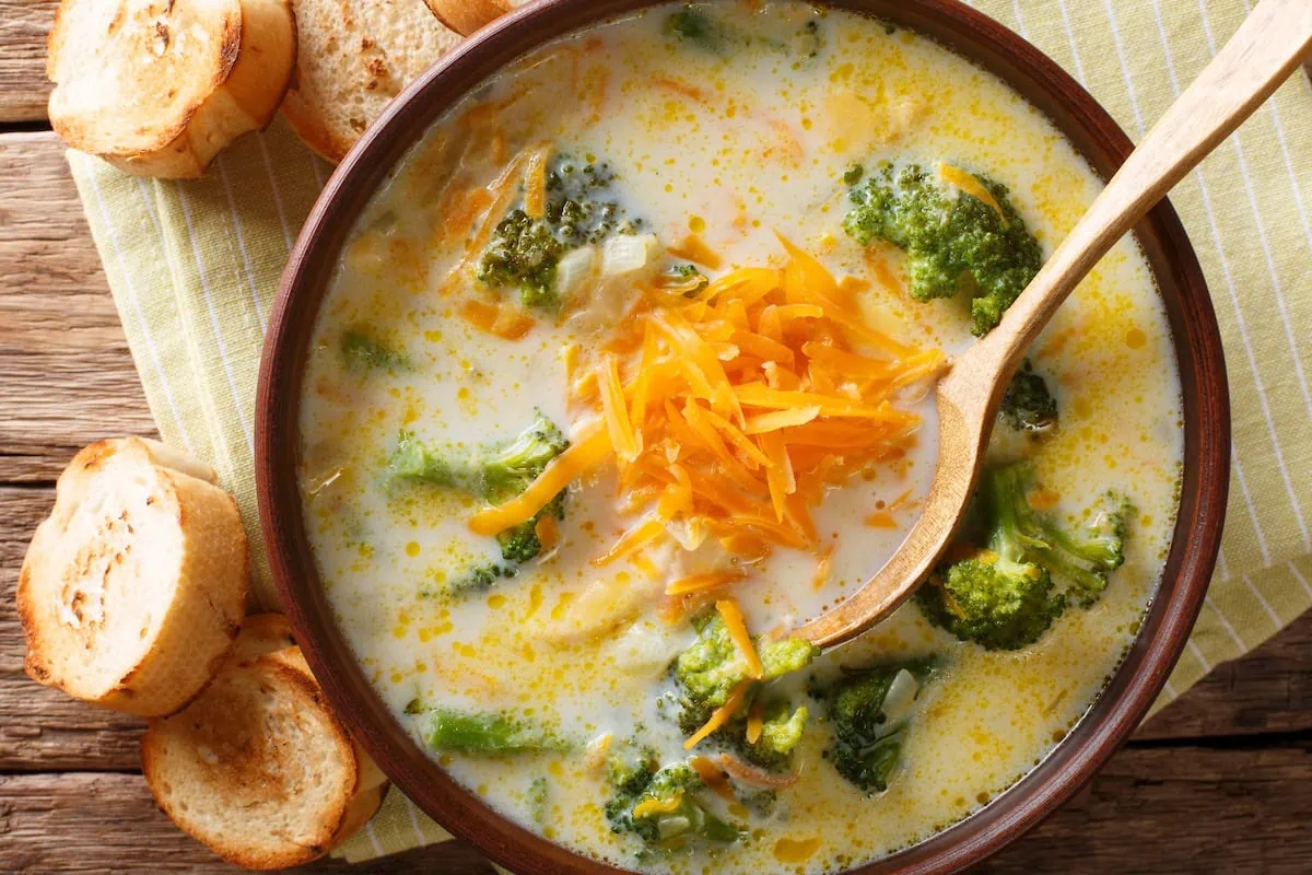 aldo broccoli cheese soup food 1200