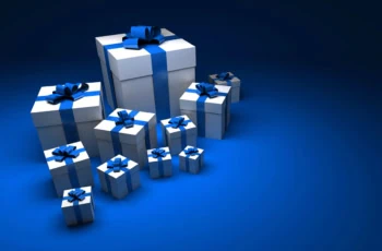 3d renderings of gifts of all sizes.