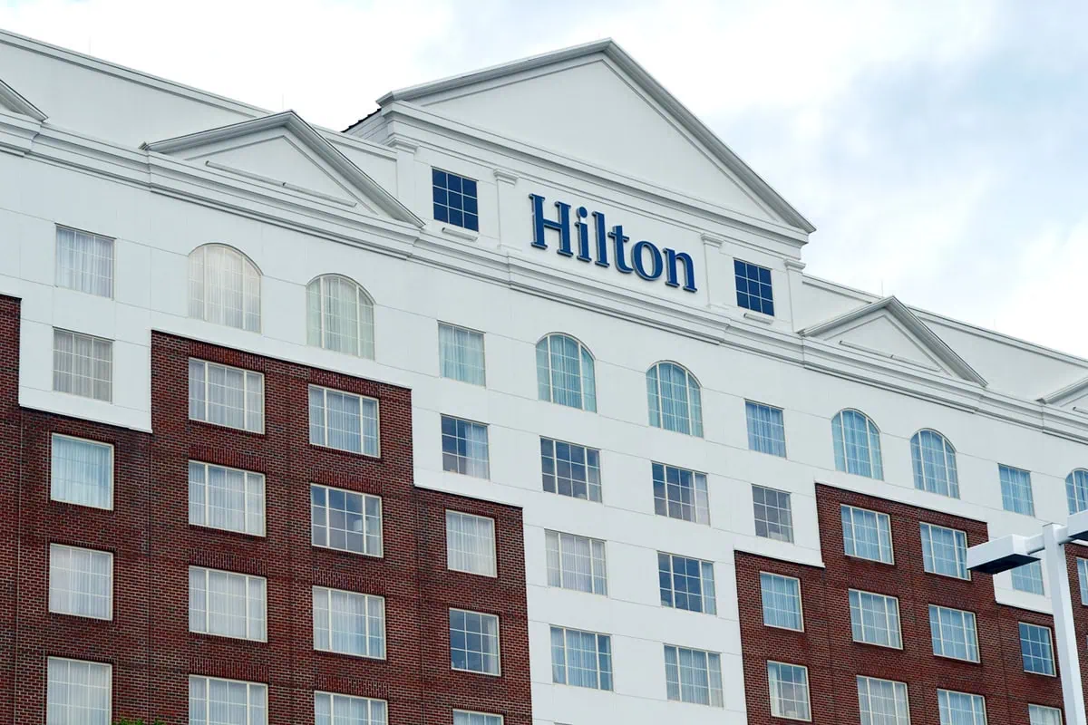 a hilton hotel.
