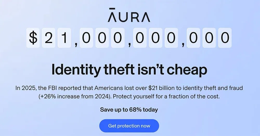 11 Best Ways to Protect Yourself From Financial Fraud 7 aura homepage.