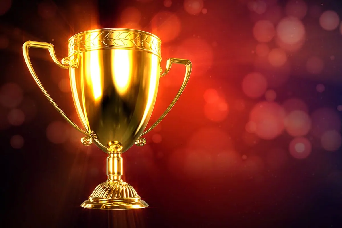 11 Best Vanguard Retirement Funds for the Rest of 2026 3 a gold trophy against a red background.