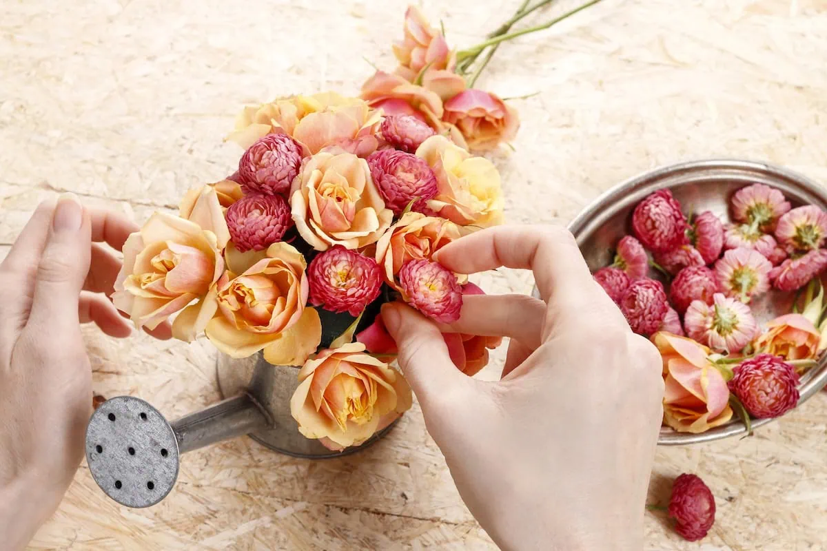 budget wedding flower decor 1200