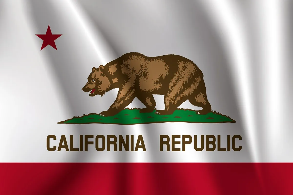10 States Where Retirees Are Likely to Outlive Their Savings 10 california state flag 1200