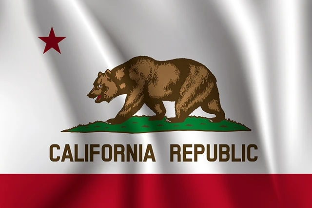 california state flag 640