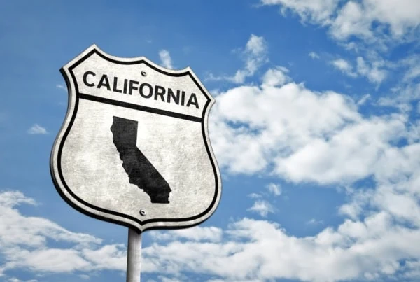 california state highway sign