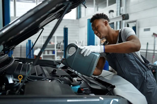 car maintenance fluid change