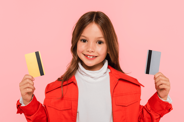 child kid credit debit cards