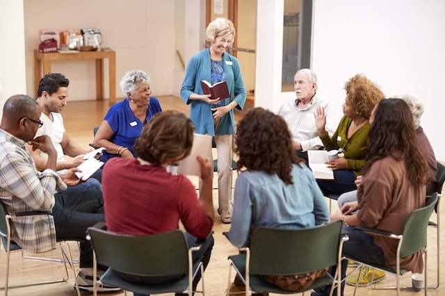 community teaching senior retiree