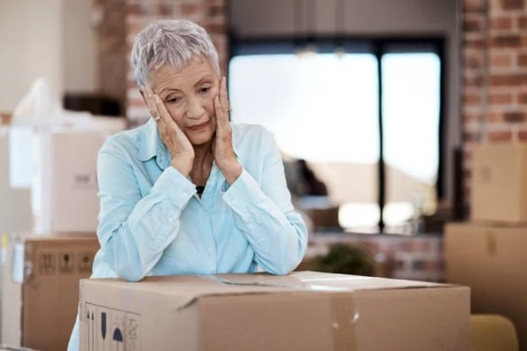elderly moving house boxes unhappy 1200