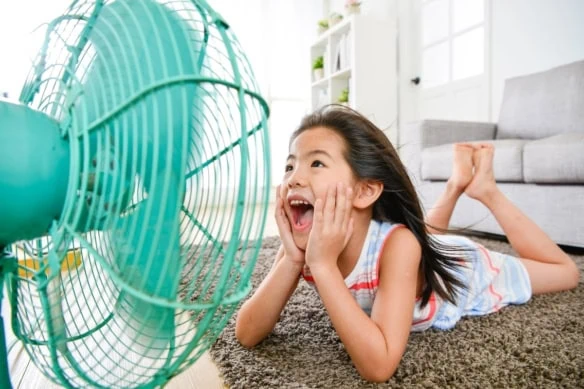 electric fan kid living room 1200