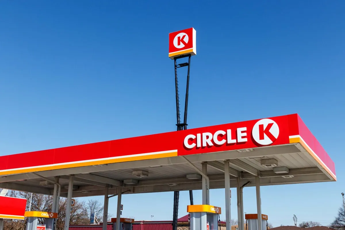 a circle k convenience store.