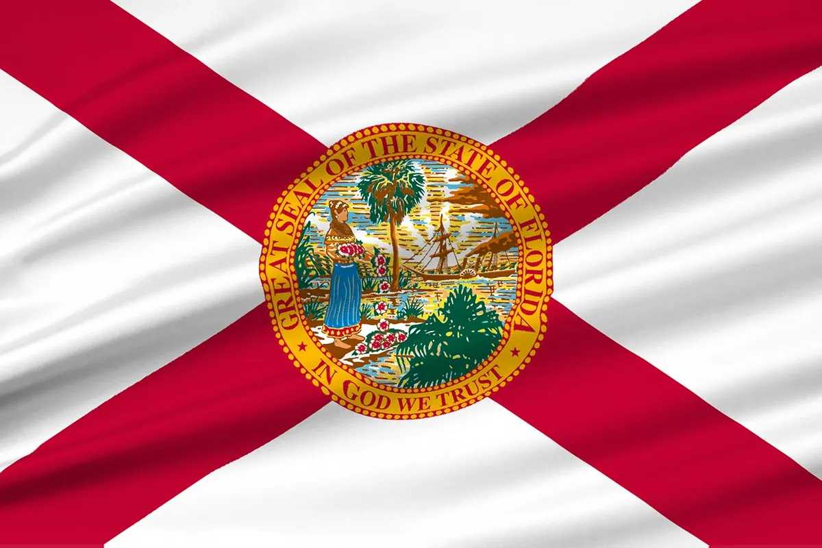 Your Guide to Which States Don't Tax Retirement Income 5 florida state flag 1200
