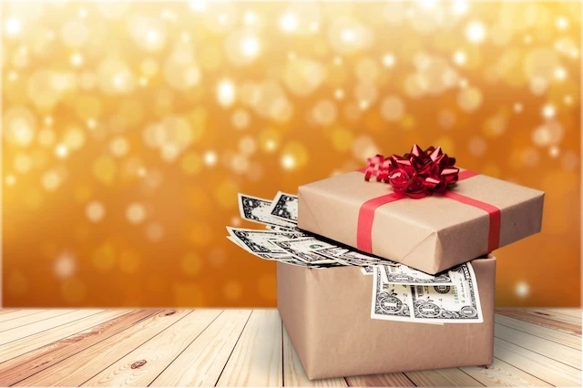 gift box sign up bonus