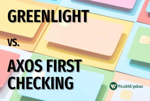 greenlight vs axos first checking.