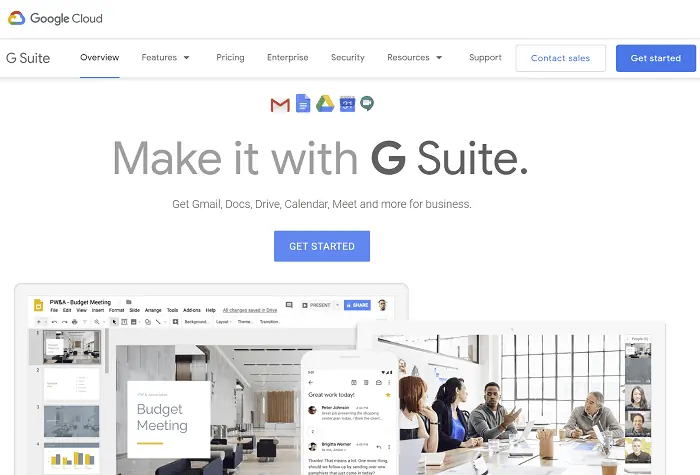 gsuite sign up