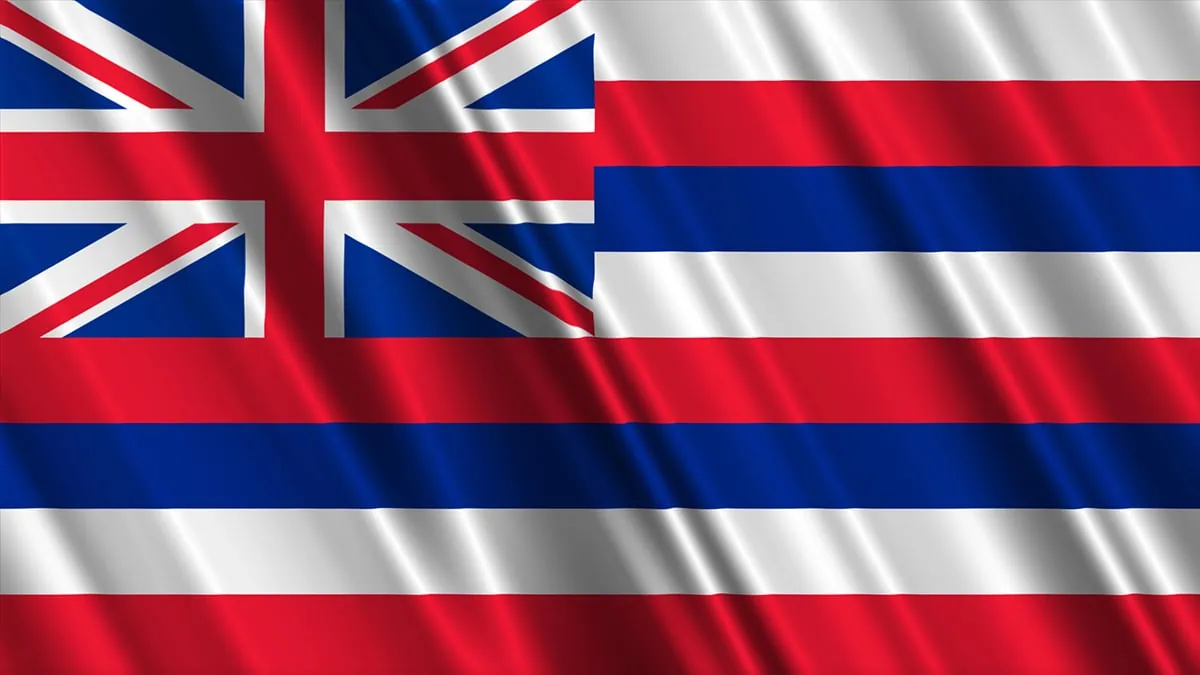 10 States Where Retirees Are Likely to Outlive Their Savings 14 hawaii state flag 1200