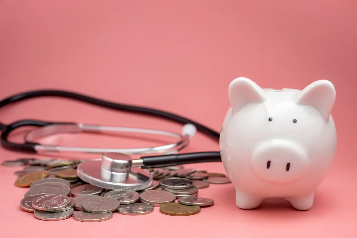 health savings account coins piggy bank HSA 1200