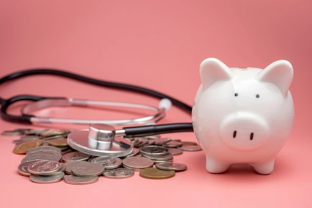 health savings account coins piggy bank HSA