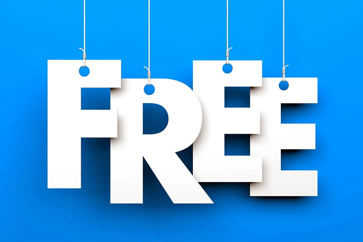 These 7 Fidelity Index Funds Are Beginner-Friendly, But Work for Everyone 6 Four hanging letters that spell free.