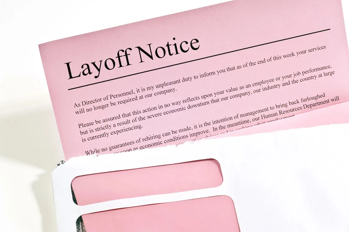 layoff notice HR 1200