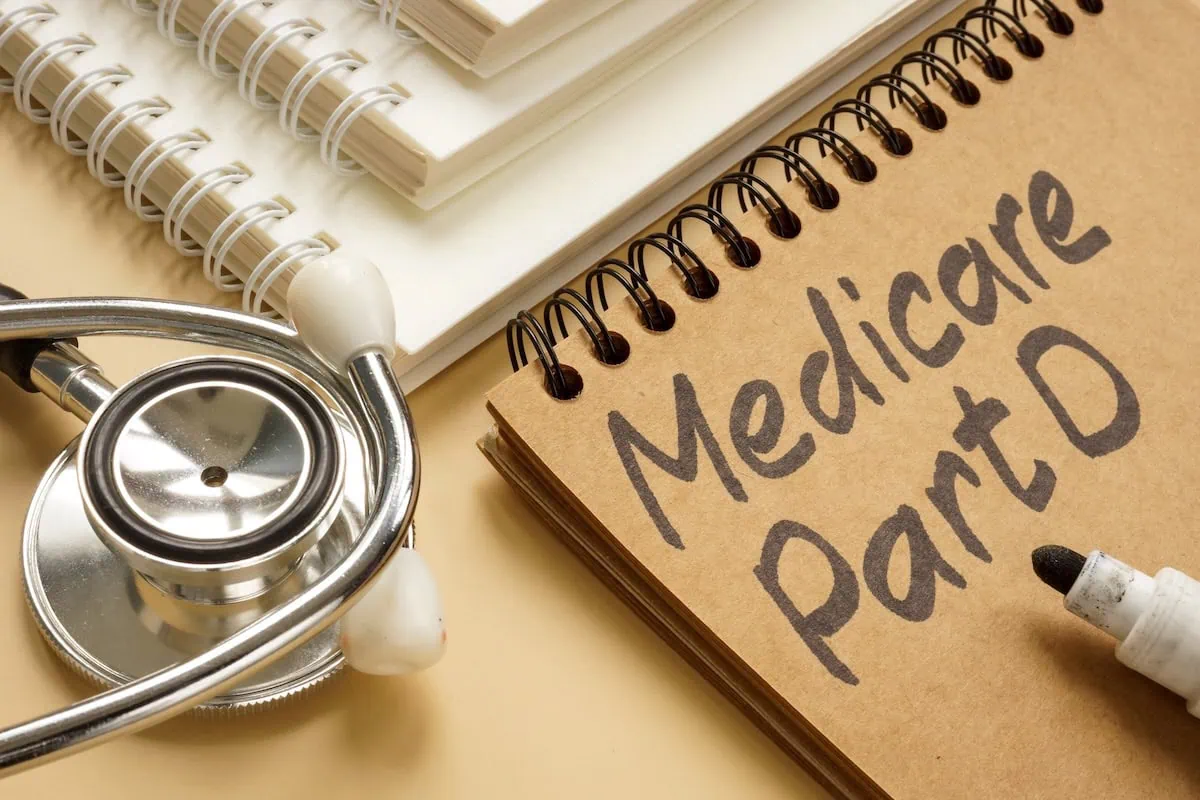 Decoding Medicare Part D: How Prescription Drug Coverage Actually Works 2 medicare part d notebook marker stethoscope