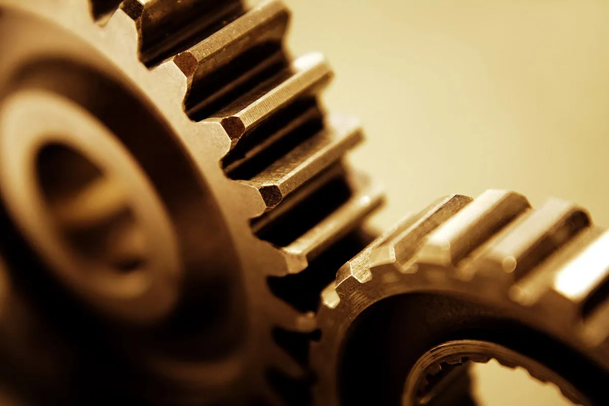 gears representing methodology.