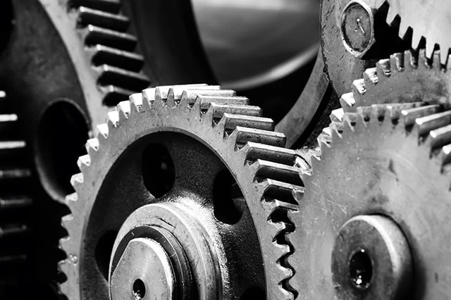gears representing methodology.