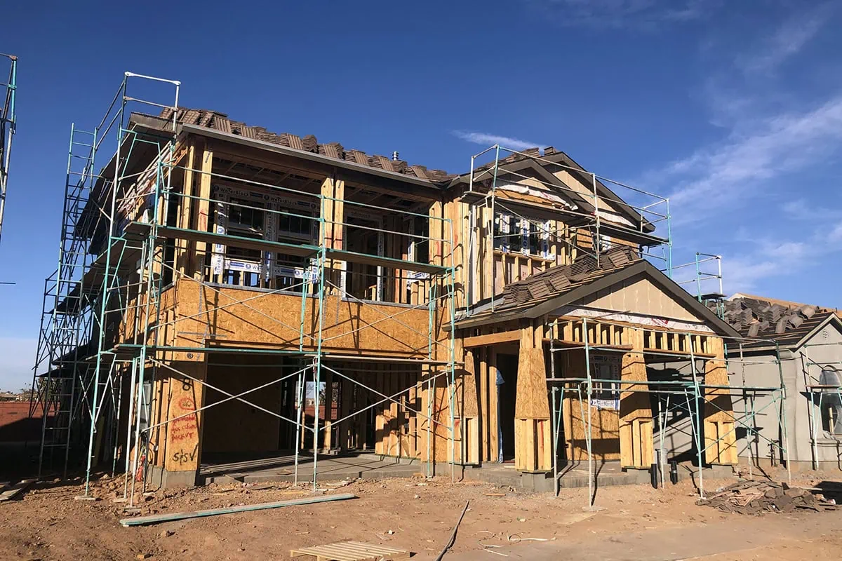 8 Buy-Rated Dividend Stocks Paying Up to 18.7% 17 A new home is under construction on a finished homesite.