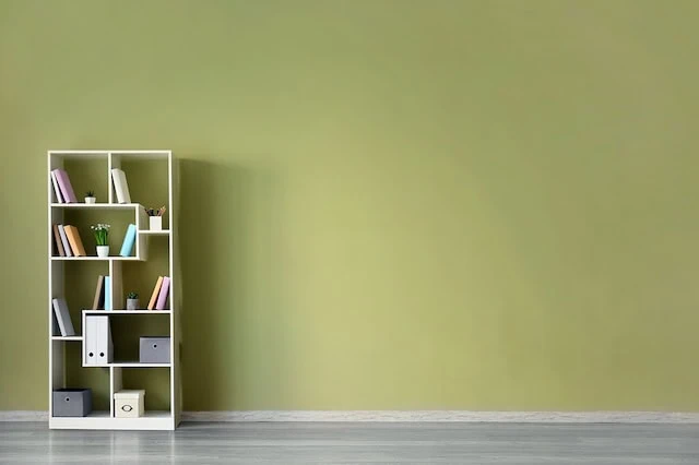 minimalism bookshelf 90 rule