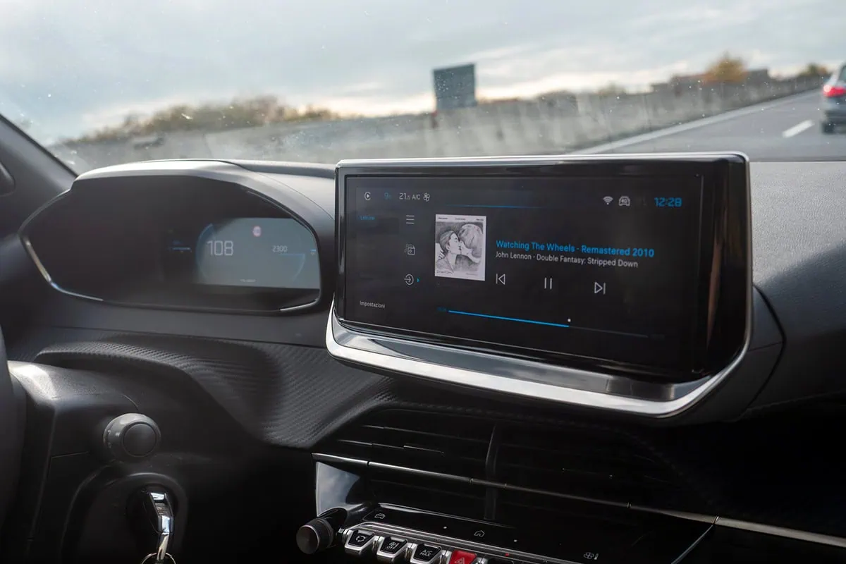 7 Best Growth Stocks for the Rest of 2026 16 A car infotainment system.