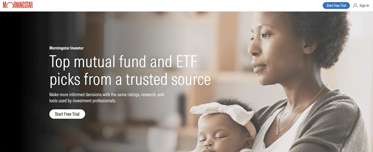 Morningstar Investor Review: A Top Research Tool for Long-Term Investors 3 Morningstar Investor homepage screenshot.