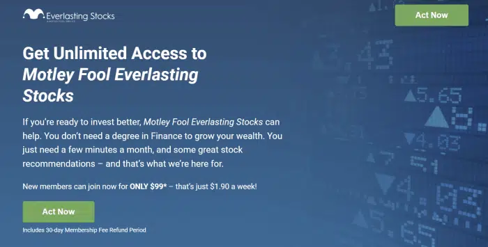 motley fool everlasting stocks sign up