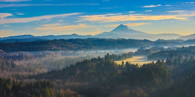 Mount Hood from Jonsrud viewpoint