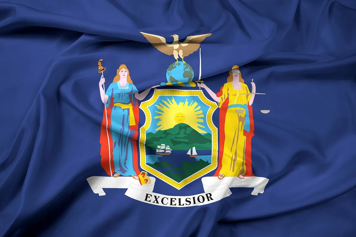 10 States Where Retirees Are Likely to Outlive Their Savings 15 new york state flag 1200