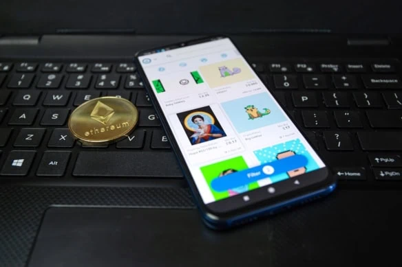 nft cryptocurrency ethereum smartphone investing 1200