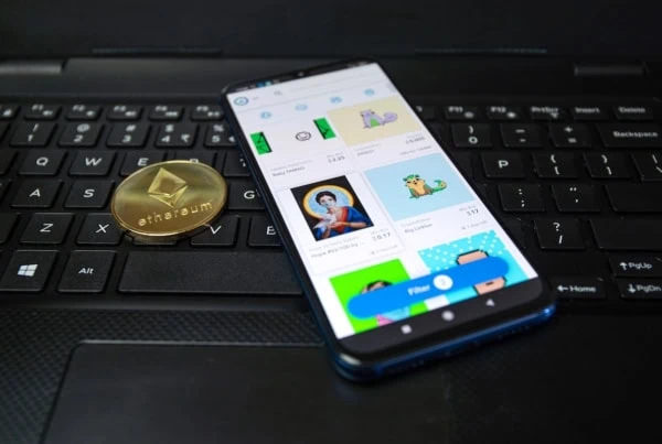 nft cryptocurrency ethereum smartphone investing 1200