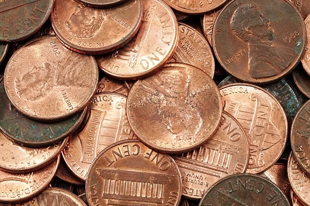 pennies penny coins 640