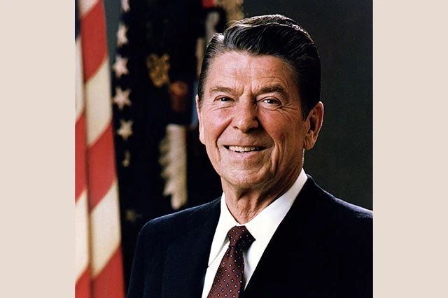 president ronald reagan