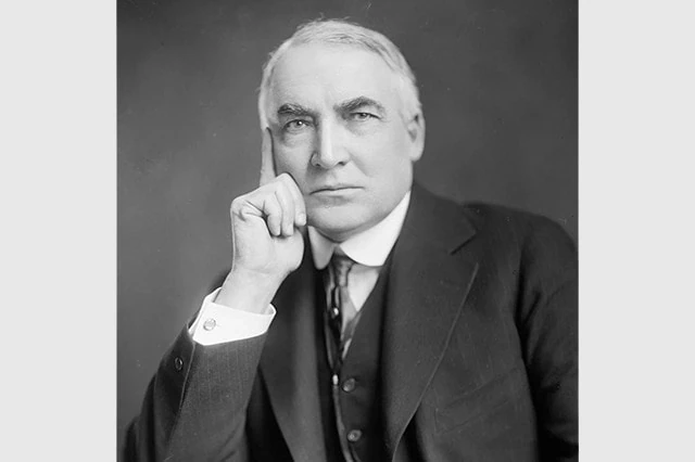 president warren g harding