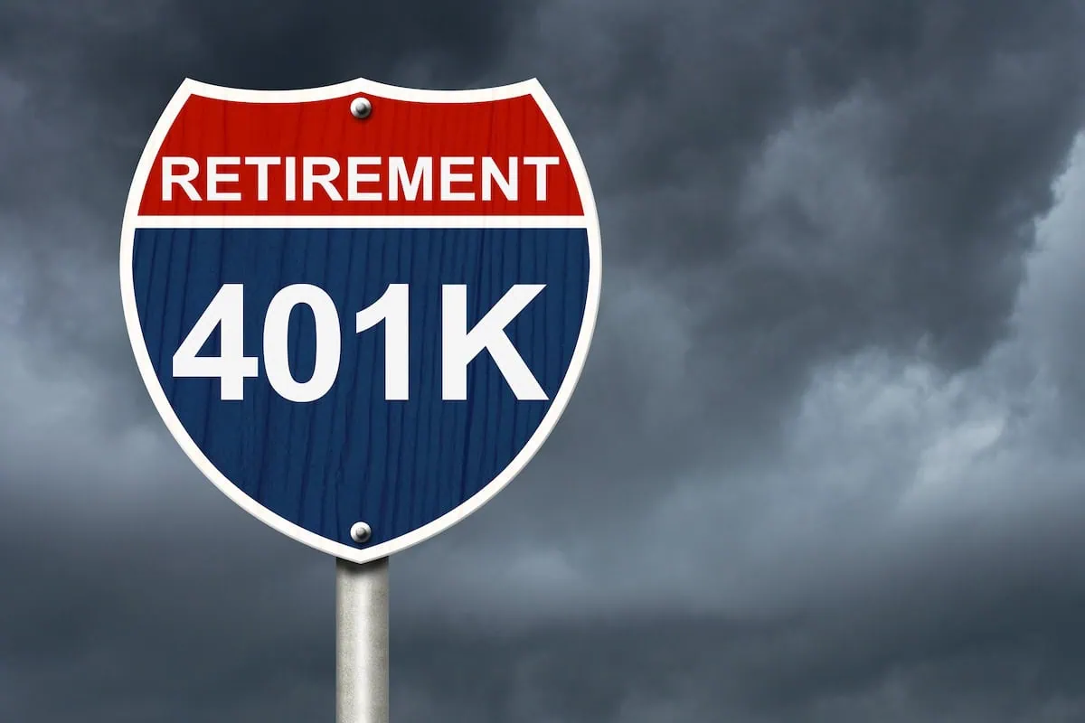 Your 401(k) Isn't Perfect: 6 Surprising Shortcomings of 401(k) Plans 3 retirement road sign gloomy clouds 401k 1200