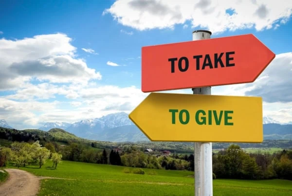 road sign charitable remainder unitrust